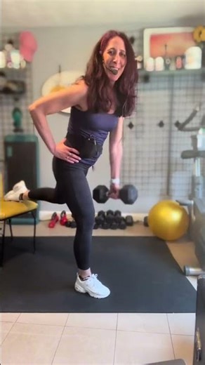 54 years old & staying strong 💪 #fitnessmotivation #athomeworkout #losebellyfat