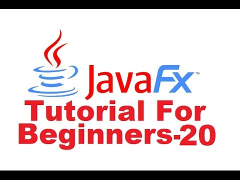 JavaFx Tutorial For Beginners 20 - JavaFx Menu, MenuBar , MenuItem and SeparatorMenuItem