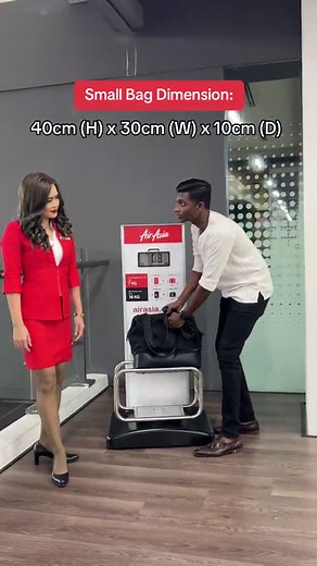 Fly AirAsia with Cabin Baggage Dimensions and Weight Limit