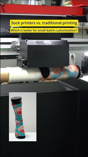 This Sock Printer is INSANE 🤯 #asmr #factory #printing #shorts