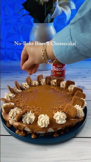 🍪✨ No-Bake Biscoff Kuchen ✨🍪