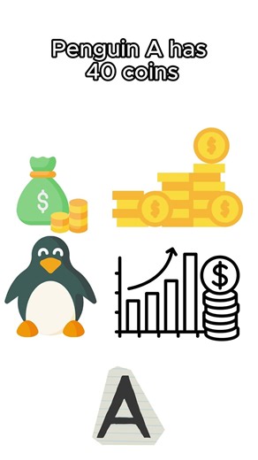 Two Penguins Start With The Same Money 🐧