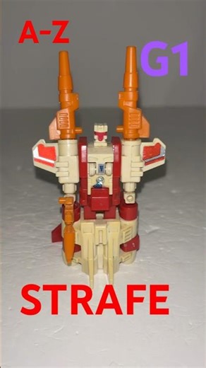 #G1transformers A to Z - Strafe #transformers #wow #transformersg1 #80s #toys #nostalgia #awesome