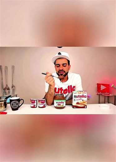 ‏نوتيلا 🤤 #امير #بروز #نوتيلا #شوكولاته #اكل