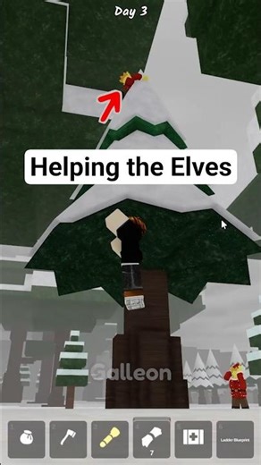 Helping the Elves 🎄❄️ | Christmas Update | 99 Nights in the Forest