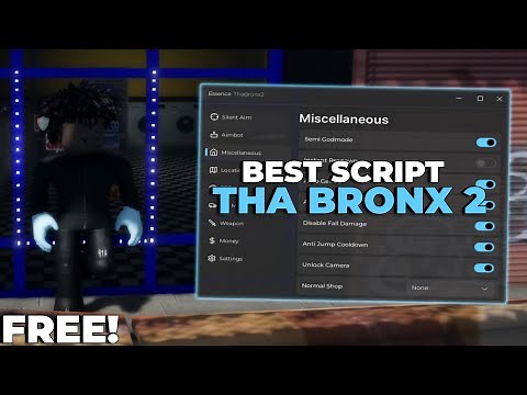 [FREE] Showcasing The BEST Tha Bronx 2 Script For 2024 *OP* (Byfron Bypass Executor) (Aimbot) (ESP)