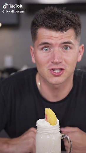 Chick-Fil-A Peach Milkshake #chickfila #peaches #milkshake | Nick.digiovanni