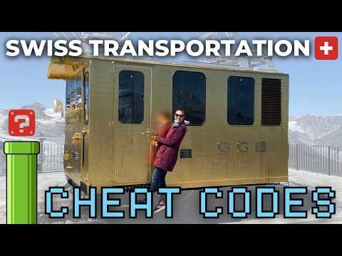 Swiss Transportation CHEAT CODES | How To Travel Switzerland Like a Pro