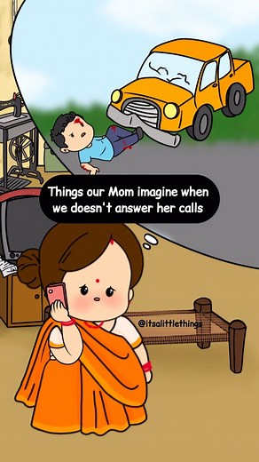 8.3M views · 27K reactions | Is your mom also like this? . . . . . . . . . . . . . . . . . . . . . . . . . . . . . . . . . . . . #comic #comicreels #reels #reelsinstagram #reelsvideo #reelsindia #momlife #illustration #childhoodmemories #nostalgia #mom #90smemories #mother #doddle #home #reelitfeelit #doodles #mummy #maa #mothersday #itsalittlethings | itsalittlethings | Facebook
