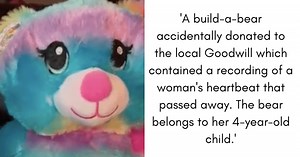 Little girl loses teddy bear with recording of mom's heartbeat sparking widespread search and support