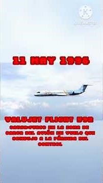 ValuJet Airlines Flight 592 CVR & ATC #animation #aviation #crash