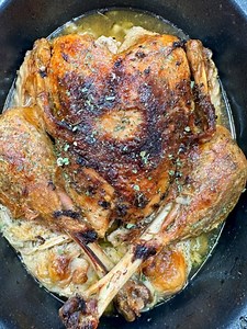 🦃 Recreate those cozy Thanksgiving memories with this genius Crock Pot Whole Turkey recipe! 😍 Just pop the bird in the slow cooker - the tender, flavorful meat will have your family fighting for seconds! 🍽️ An easy, nostalgic feast that'll have everyone feeling all the holiday vibes. ✅ Comment RECIPE and I will DM it. https://www.backtomysouthernroots.com/easy-crock-pot-thanksgiving-whole-turkey-recipe/ | Back To My Southern Roots