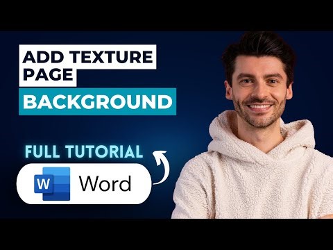 How to Add Texture Page Background in Microsoft Word [2026 Guide]