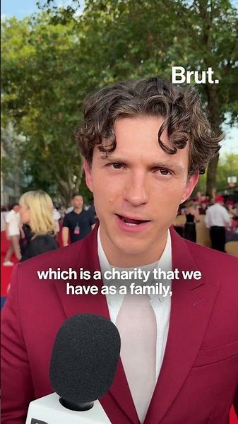 Who are Zendaya's and Tom Holland's real-life superheroes?