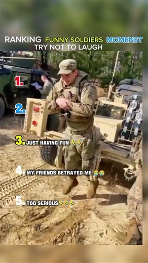 Ranking Funny Soldier Moments 😂 | Try Not To Laugh