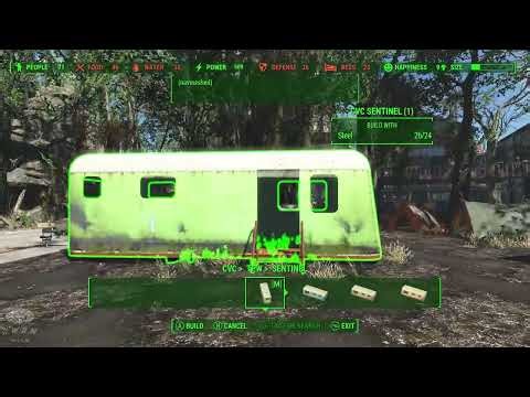 Fallout 4 Let’s Build ☢️ Trailer Park & Working Farm Settlement (Cozy Wasteland Project)