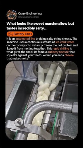 The Engineering Behind That Squeaky Salty String Cheese