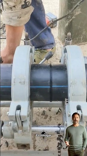 HDPE thermofusion machine: safe and airtight joining for #HDPE water and gas pipes