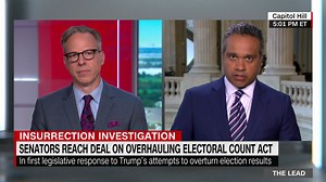 "This is under discussion today." CNN's Manu Raju reports on the likelihood of the January 6 Committee seeking testimony from former VP Mike Pence and former Pres. Donald Trump