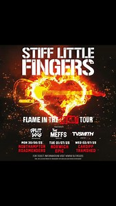 Here we come!! | Stiff Little Fingers
