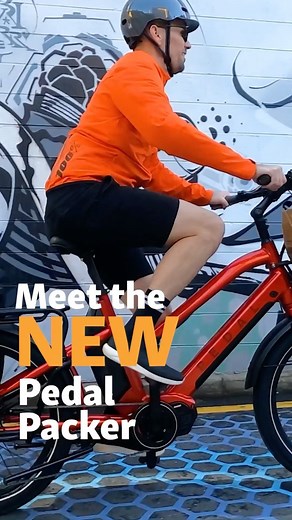 99 Bikes on Instagram: "Meet the NEW Pedal Packer Electric Cargo Bike from @pedalbikes_au 🤩 This amazing bike features a rear pannier rack perfect for carting all your things around (even fits 2 baby seats!). With a powerful ANANDA mid drive motor, this bike offers a super natural and comfortable ride. Shop in stores or online via our website 👉"