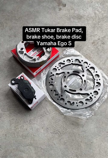Yamaha Ego S Brake Pad Replacement ASMR Guide