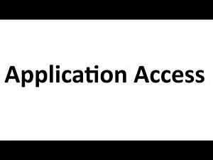 Access an Application from another application. - Securing Application