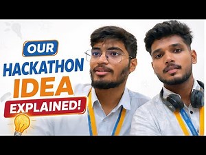 The Idea We Built During a Hackathon (Quick Explanation)