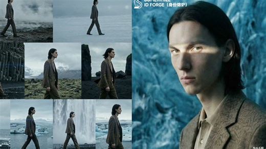 五分钟AI一键成片，SOMEWHILE ID Forges身份熔炉 演示概念片
