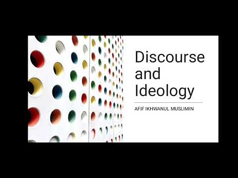 Discourse and Ideology