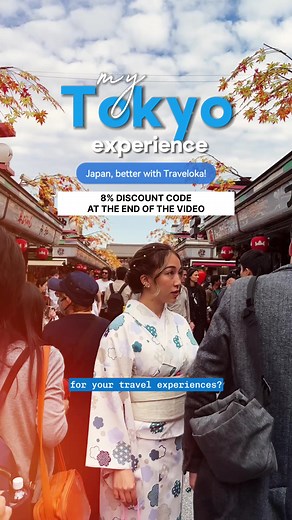 There are so many things to do in Japan, and being able to book all those activities in one app definitely makes your travel planning easier! 🇯🇵 Get 8% OFF up to AU$80 on your first Hotel booking on Traveloka app with code: HELLOTRAVELOKA 📲