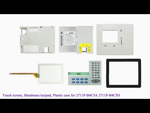 2711P-B4C5A 2711P-B4C5D Plastic Case, Touch screen, Membrane keypad for PanelView Plus 400