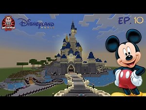 How to build the Disneyland Paris Castle in Minecraft!! #10