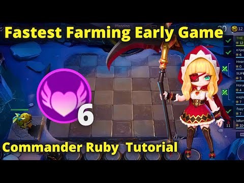 How To Use New Commander Ruby Full Explanation Strategies | Magic Chess Best Synergy Combo Terkuat