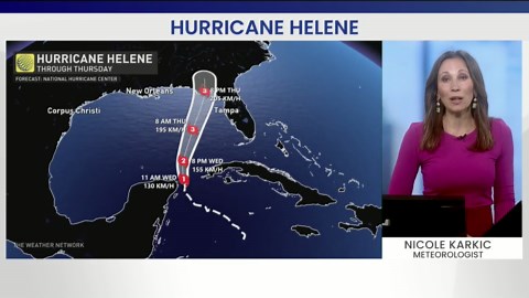 Hurricane Helene forms as Florida prepares for major impacts