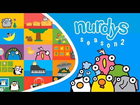 📺🐘🦁🦩 70 minutes of nurdys - All episodes Season 2
