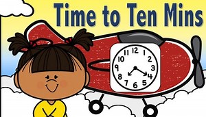 Time to Ten Minutes: Telling Time: Math Brain Break