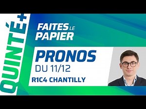 PRONOSTICS QUINTÉ+ DU JEUDI 11 DÉCEMBRE : ALWAYS WELCOME, EVIDEMMENT