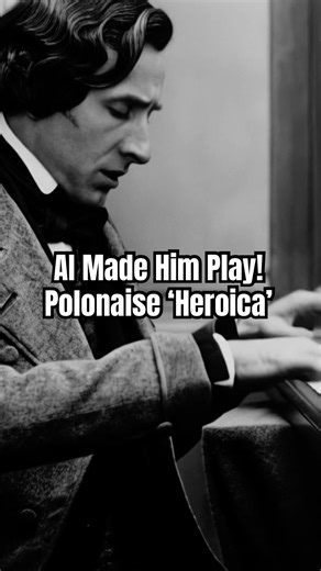 CHOPIN IS ALIVE! 🤯 AI Animation Performs The HEROIC POLONAISE (Op. 53 Masterpiece)
