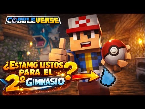 ¿CONSEGUIREMOS LA MEDALLA? 🏆 | RUMBO AL 2º GIMNASIO DE MISTY 💧 | Minecraft Cobbleverse Pokémon