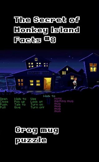 The Infamous Grog Mug Puzzle from Monkey Island