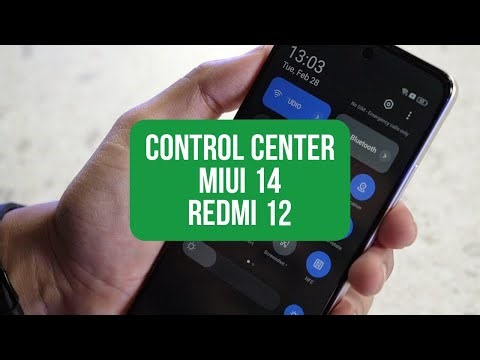 Redmi 12 MIUI 14 Control Center Update | Tutorial