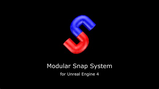 【虚幻5插件】超实用地编必备吸附捕捉插件-教程-Modular Snap System