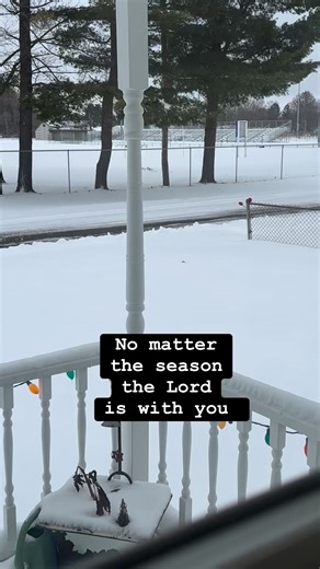No matter the season He is with you | Cynthia Chapman