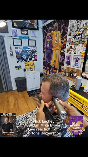 Tarris Horton on Instagram: "🎶 **Music Spotlight: Nick Lachey’s “Sell Mike Brown”** 🎤 Recently, Cincinnati’s own @nicklachey dropped a viral hit titled “Sell Mike Brown,” a playful take on a popular song originally made famous by Mary J. Blige. The track has already amassed over **575 shares on Facebook**, and it’s generating buzz among Bengals fans. Last Saturday, while meeting a client at @hortonsbarbershopcov my wife and I @ourblendedjourneypodcast had the perfect opportunity to experience