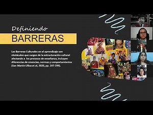 WEBINAR 1. BARRERAS CULTURALES EN LA EDUCACIÓN