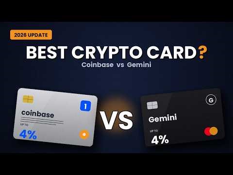 The Best Crypto Credit Card Right Now? Coinbase One vs Gemini