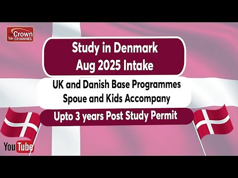 Study in Denmark 2025 | Top Universities, Courses, Visa Process & Post Study Work Opportunities
