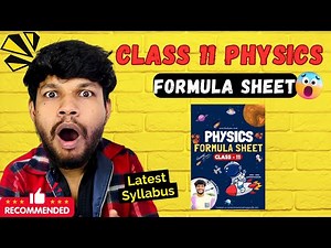 Launching Class 11 PHYSICS formulas 2025 - 2026 | 11 PAGES only | Trusted by 2000+ topper students