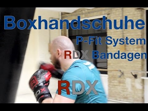 Onetwopunch Test Video RDX Gel Box Handschuhe P-Fit System und RDX Gel Bandagen!